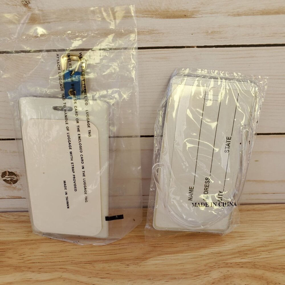Walt Disney Travel Co. Mickey Mouse Disneyland 45 Years Of Magic Luggage Tags - Picture 2 of 3
